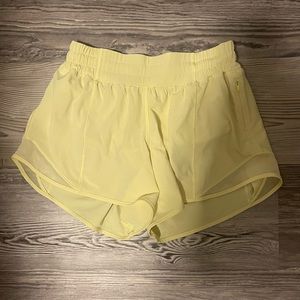 Lululemon running shorts size 4